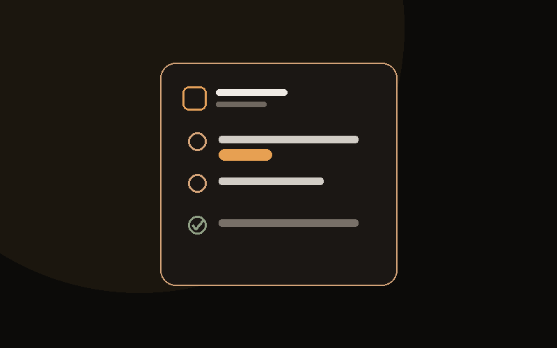 TO-DO app preview